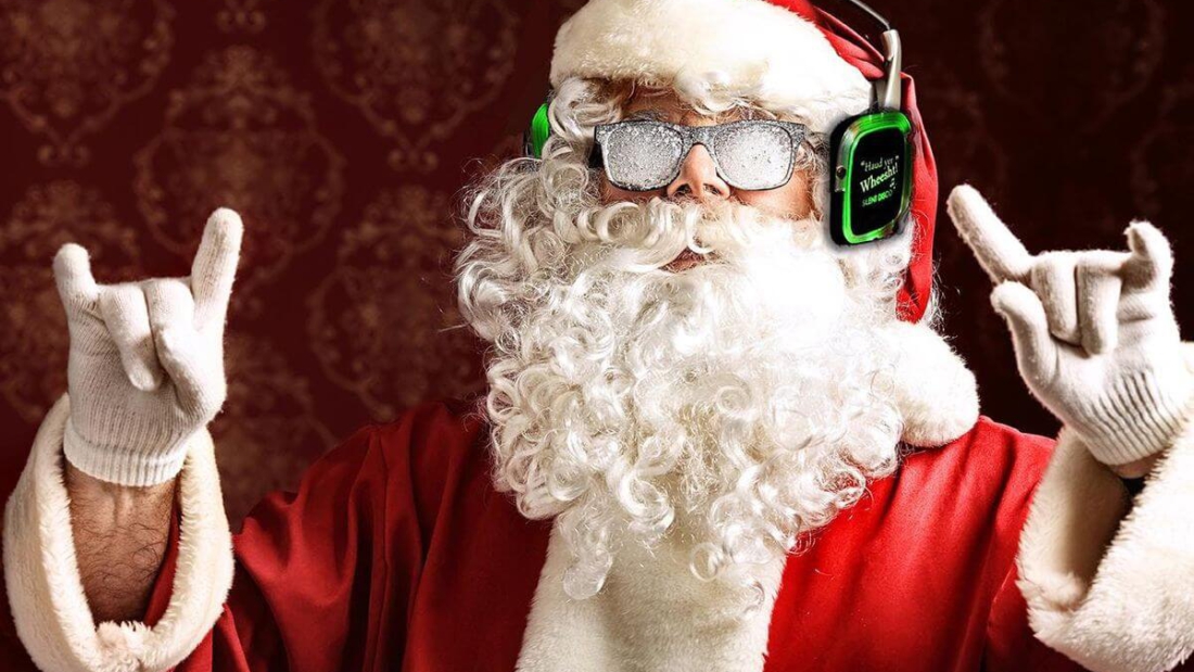 silent disco kerst party