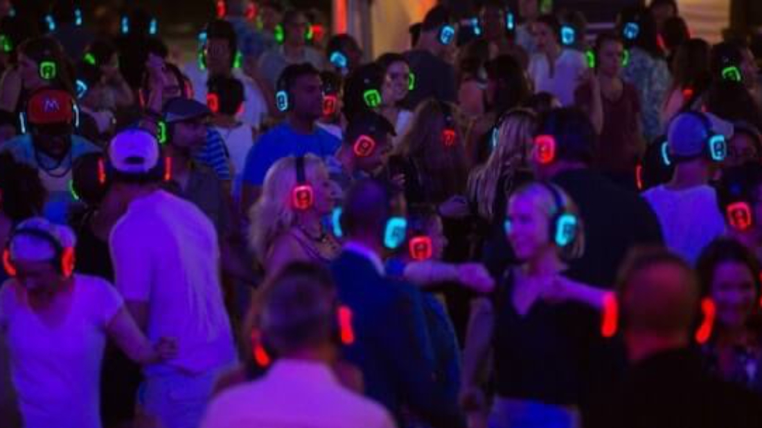 Silent disco geschiedenis