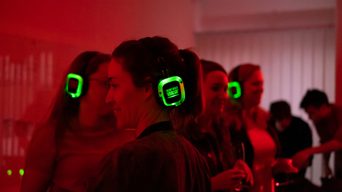 silent disco huis feest