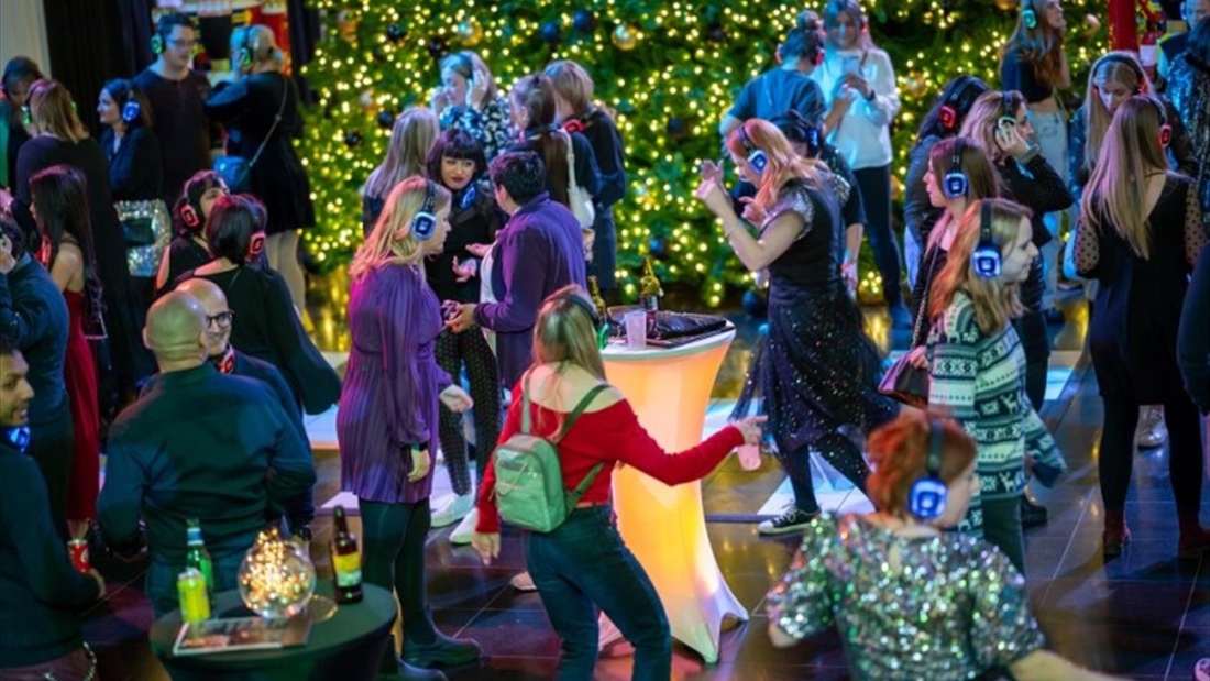 silent disco feestdagen