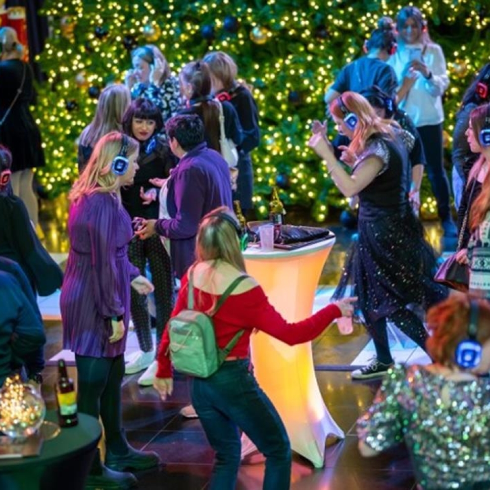 silent disco feestdagen