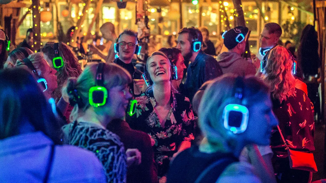 silent disco huren silent music