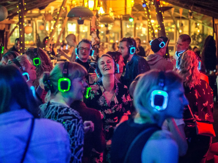 silent disco huren silent music
