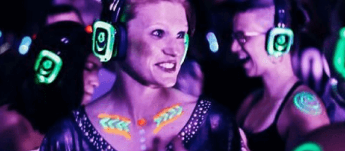 silent disco huis feest