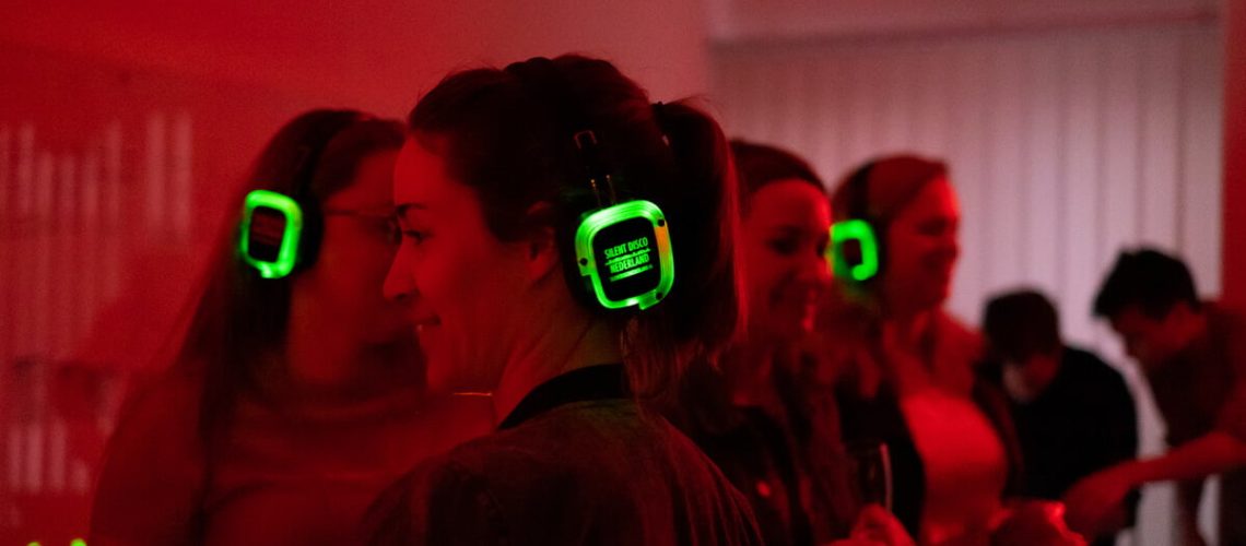 silent disco huis feest