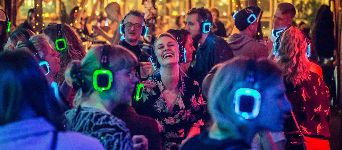 silent disco huren silent music